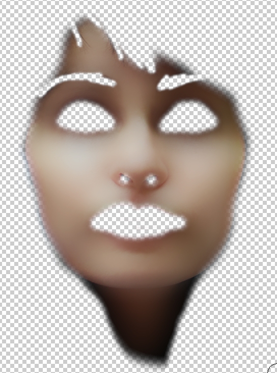 Creation of Blue Angel: Step 5